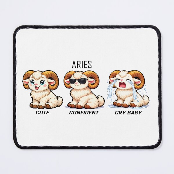 Item preview, Aries: Cute Confident Cry Baby designed and sold by Remake Design Lab.