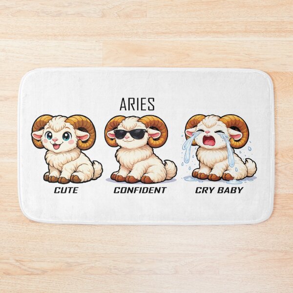 Item preview, Aries: Cute Confident Cry Baby designed and sold by Remake Design Lab.