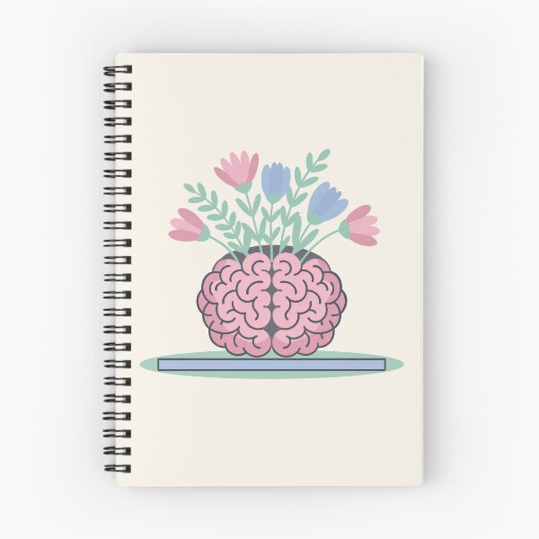 Item preview, Floral Brain Vase Blooming Mind Art designed and sold by TrendMorphic.