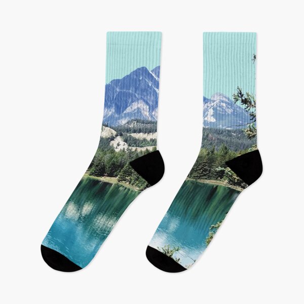 Item preview, Turquoise Lake Reflections Beneath Snowy Peaks designed and sold by Arturo Daniel Garcia Palomo.