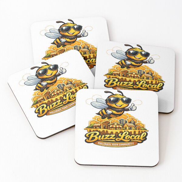 Item preview, Buzz Local Support Your Community Bee designed and sold by Dresut.