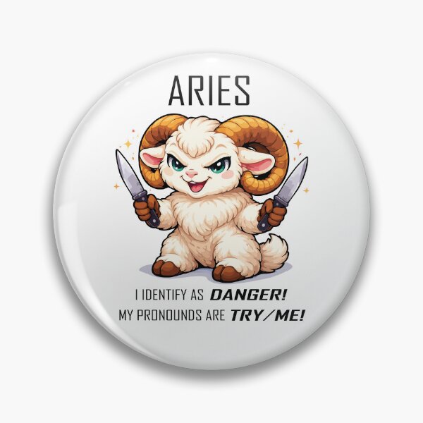 Item preview, Aries: Danger, Try / Me! designed and sold by Remake Design Lab.