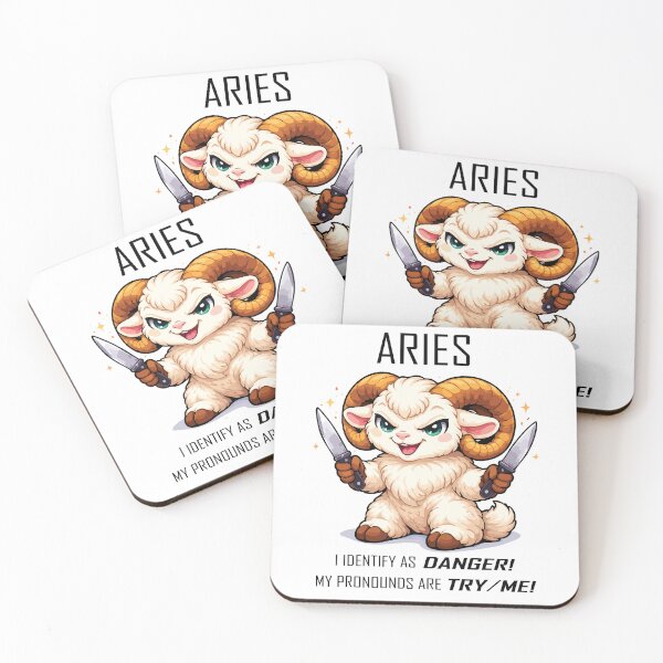 Item preview, Aries: Danger, Try / Me! designed and sold by Remake Design Lab.