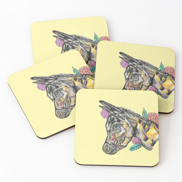 Item preview, Butter Yellow Donkey  designed and sold by Ruby Tiger Creations.