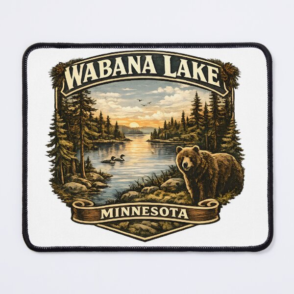 Item preview, Wabana Lake Minnesota designed and sold by Bjorkqvist.