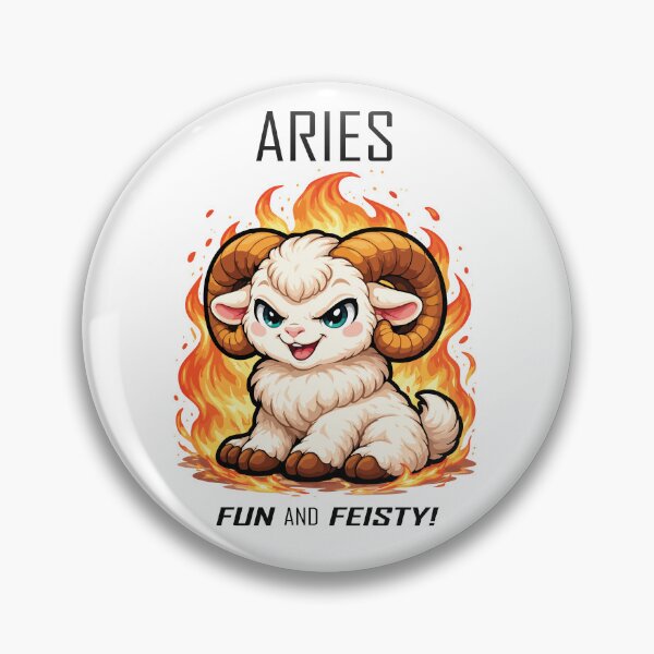 Item preview, Aries: Fun and Feisty! designed and sold by Remake Design Lab.