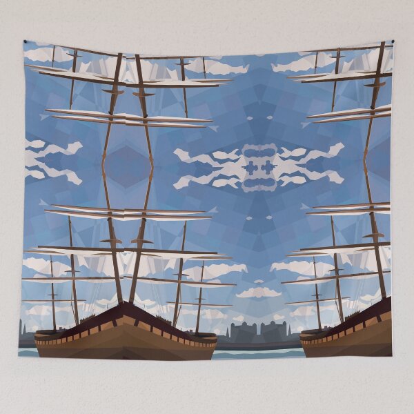 Item preview, Voyage of Threads designed and sold by Cole's Quilts.