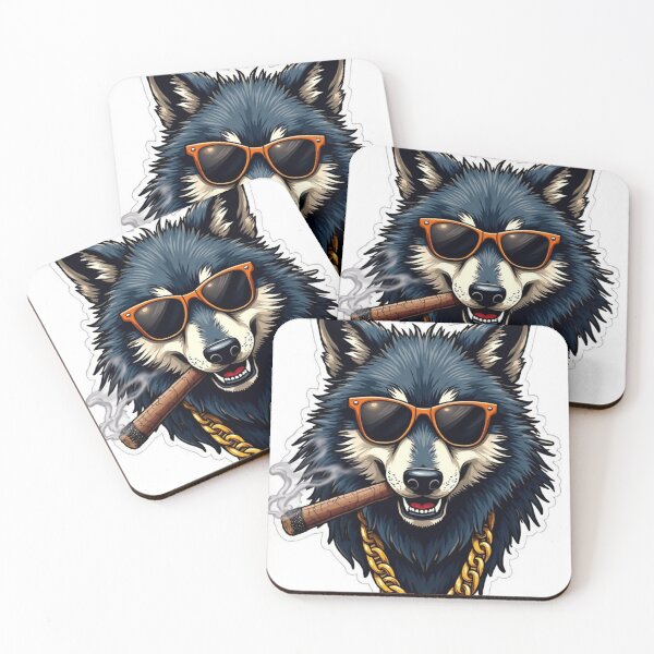 Item preview, Sticker Wild wolf designed and sold by ZilkepiienArt.