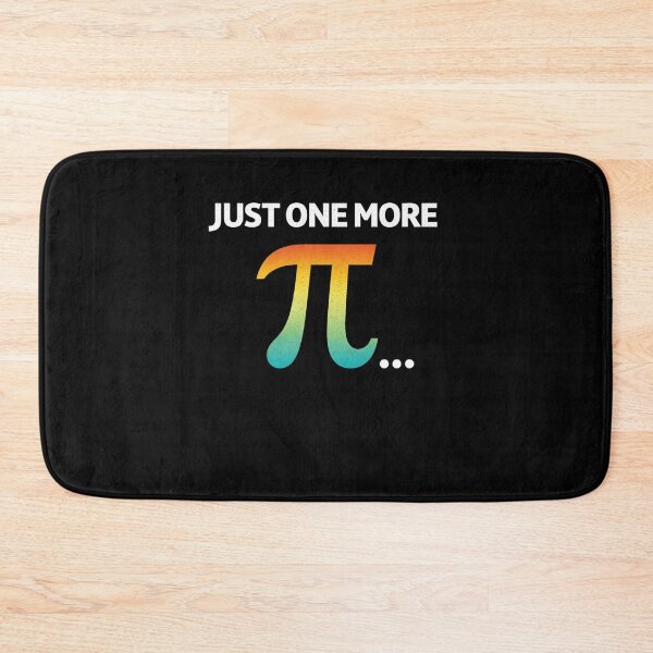 Item preview, Just One More Pi Funny Math Shirt Retro Pi Day Humor Minimalist Nerd Tee designed and sold by VibeOffline Studio.