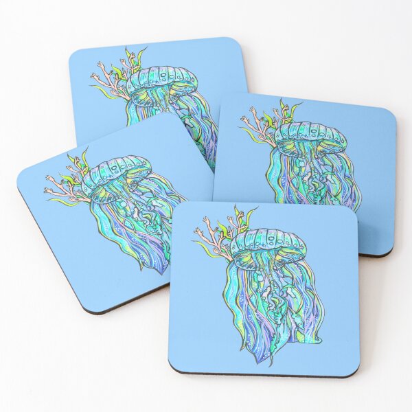 Item preview, Rainbow Aura Jellyfish designed and sold by Ruby Tiger Creations.