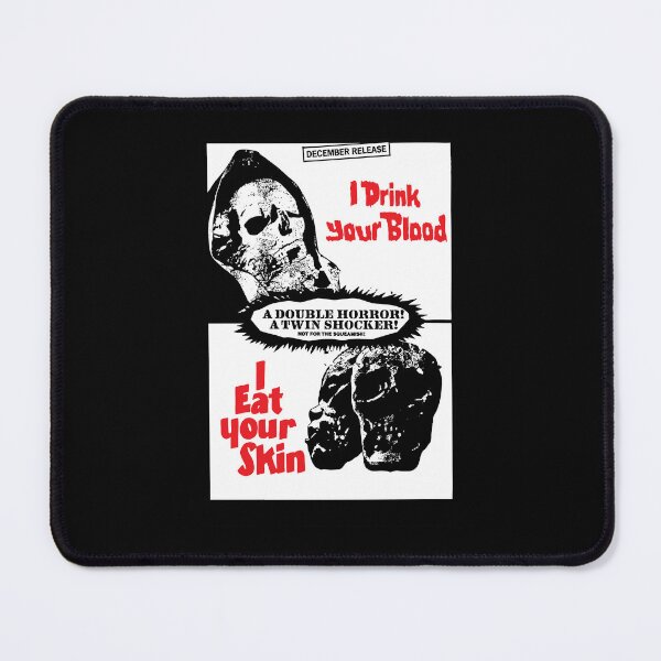 Item preview, I Drink Your Blood / I Eat Your Skin — Grindhouse Double Feature designed and sold by ChickenFund.