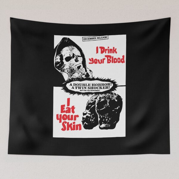 Item preview, I Drink Your Blood / I Eat Your Skin — Grindhouse Double Feature designed and sold by ChickenFund.