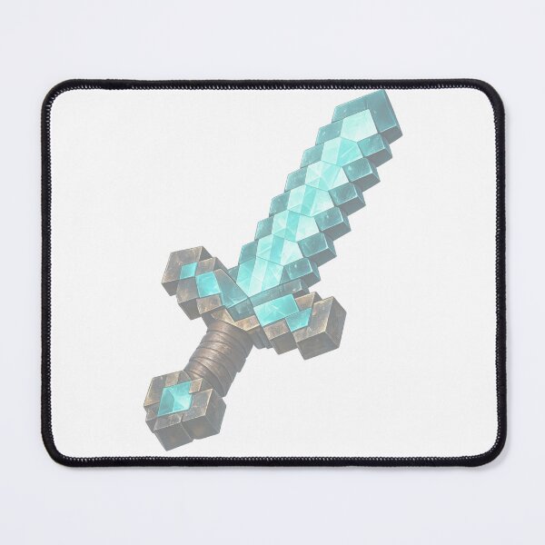 Item preview, Diamond Sword – Ultra Detailed 3D Gaming Icon designed and sold by Ana Gómez.