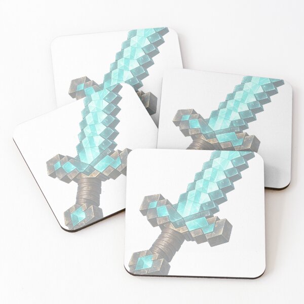 Item preview, Diamond Sword – Ultra Detailed 3D Gaming Icon designed and sold by Ana Gómez.
