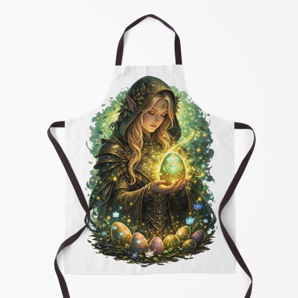 Item preview, Magic Easter Elf Fantasy Sticker designed and sold by Mystic Wild Studio.