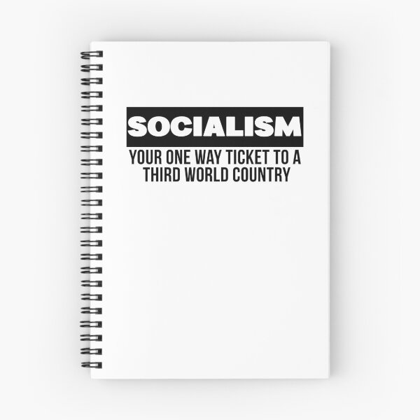 Item preview, socialism, your one way ticket to, funny activist designed and sold by Doooriginals.