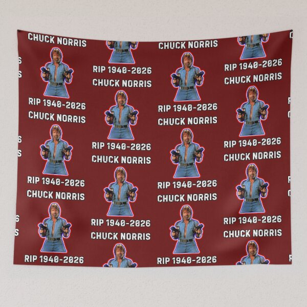 Item preview, RIP Chuck Norris 2026 designed and sold by WoodburyLake.