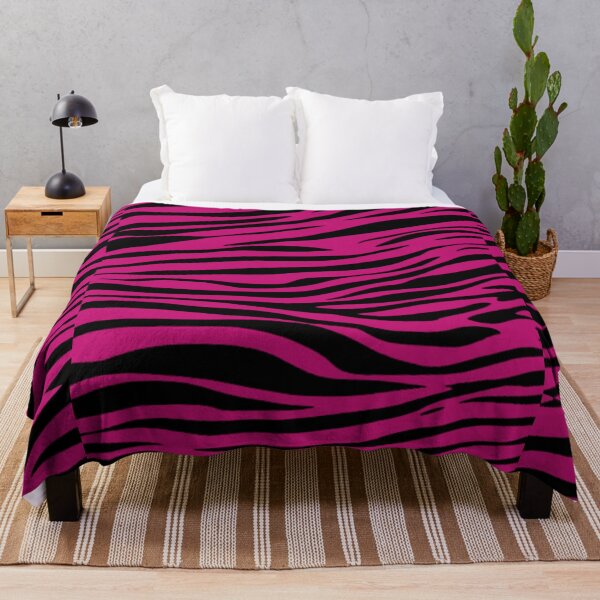 Item preview, Hot Pink Zebra Stripes – Bold Animal Print Pattern designed and sold by destelloacido.