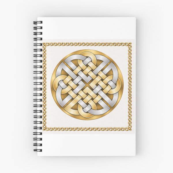 Item preview, A square braided pattern in gold and silver designed and sold by Ratatosk-AI.