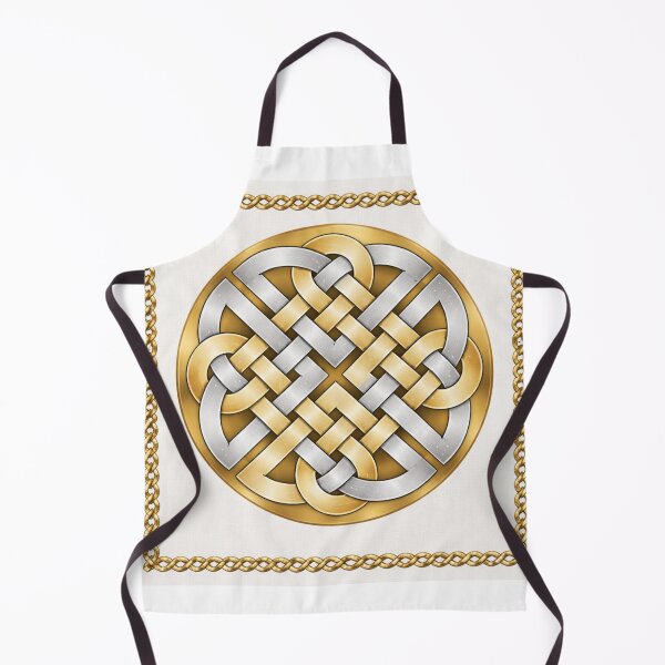 Item preview, A square braided pattern in gold and silver designed and sold by Ratatosk-AI.