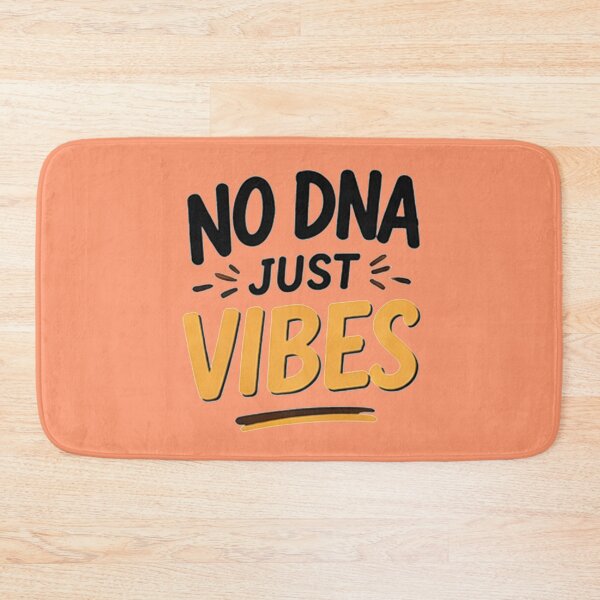 Item preview, COLOURED No DNA Just Vibes Funny Minimalist Viral Quote Design Gift for women designed and sold by The Melanic.