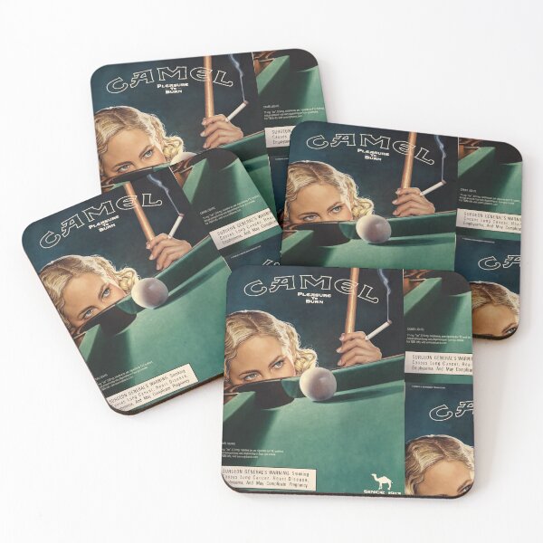 Item preview, Pretty Blonde Camel Cigarette Ad designed and sold by LockedUp.