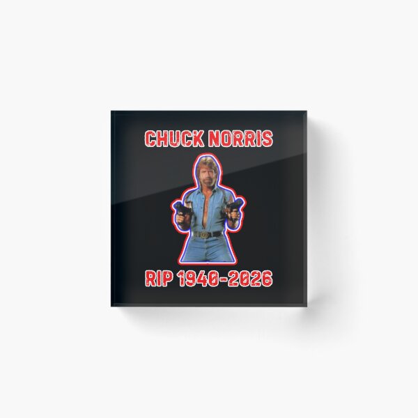 Item preview, RIP Chuck Norris designed and sold by WoodburyLake.