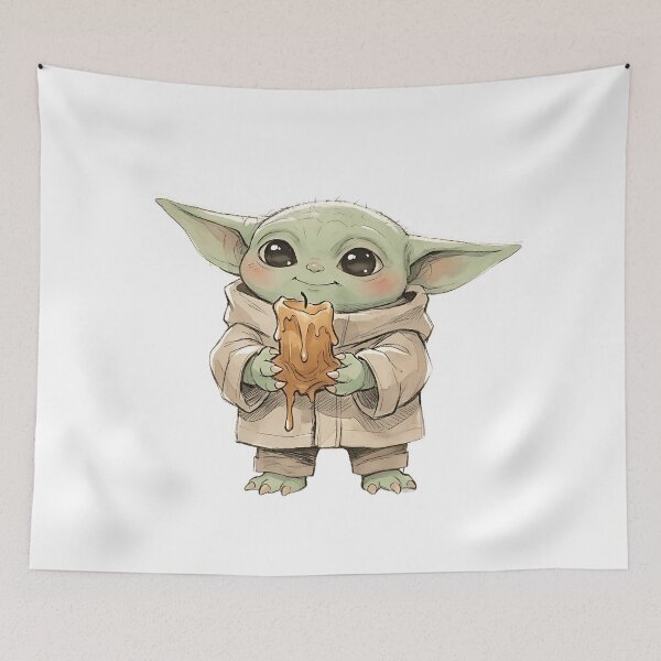 Item preview, BABY YODA MELTED CANDLE designed and sold by LIS AND MELIVERSO.
