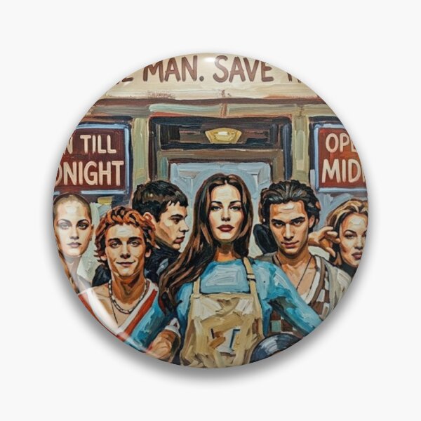 Item preview, Open Till Midnight: Vintage 90s Music Art designed and sold by Art's Diner.