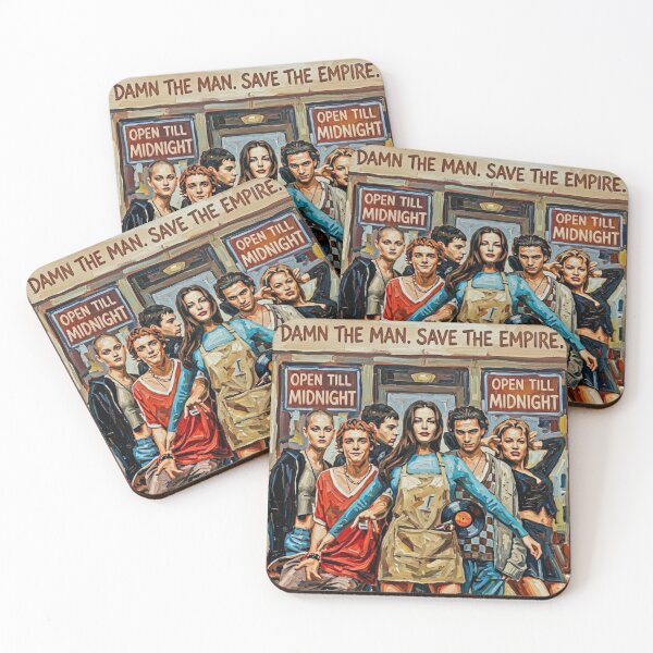 Item preview, Open Till Midnight: Vintage 90s Music Art designed and sold by Art's Diner.