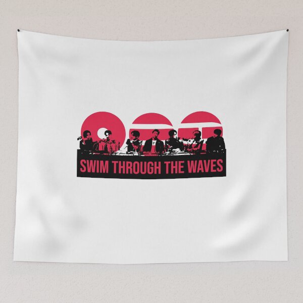 Item preview, Swim Through The Waves BTS Tour designed and sold by AndyRafols.