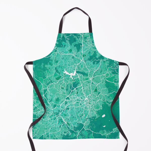Item preview, Mapa de la ciudad de Belo Horizonte, Minas Gerais, Brasil - Acuarela designed and sold by deMAP.