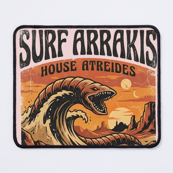 Item preview, Surf Arrakis - Vintage Distressed Dune Sci-Fi designed and sold by WowDezign.