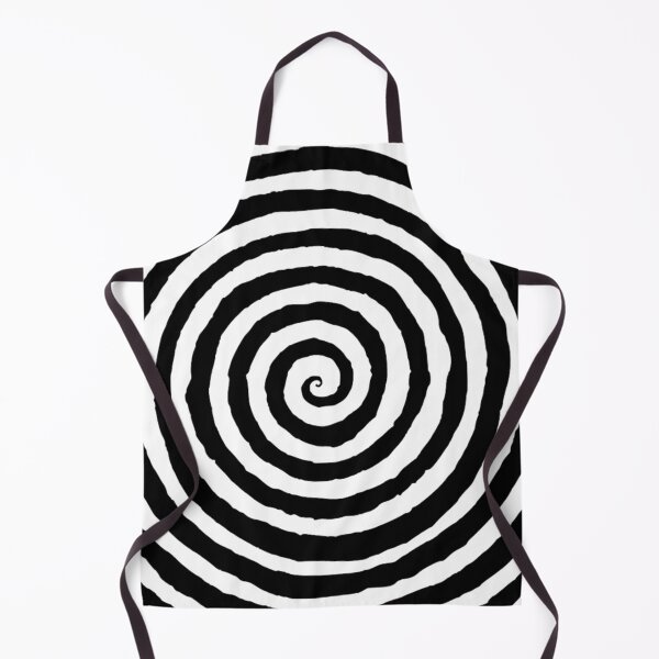 Item preview, Black and White Spiral – Hypnotic Optical Illusion designed and sold by destelloacido.