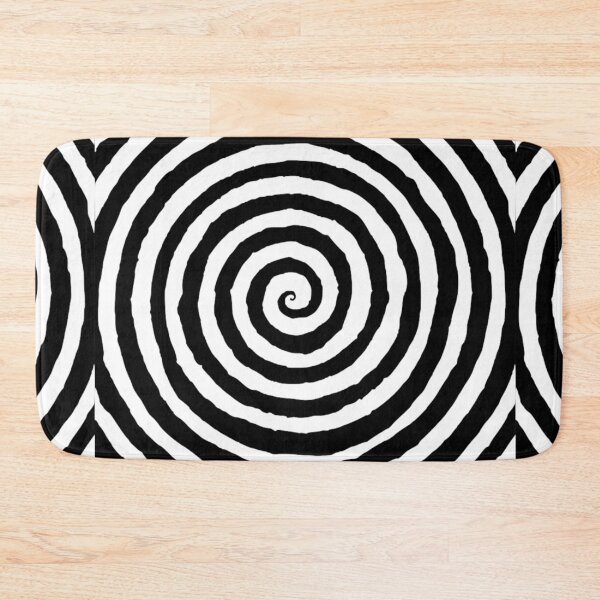 Item preview, Black and White Spiral – Hypnotic Optical Illusion designed and sold by destelloacido.