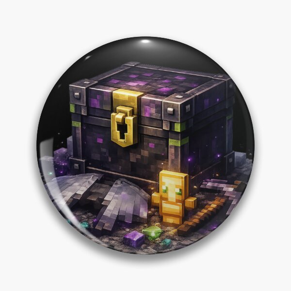Item preview, Ender Chest Loot – Rare Items 3D Gaming Scene designed and sold by Ana Gómez.