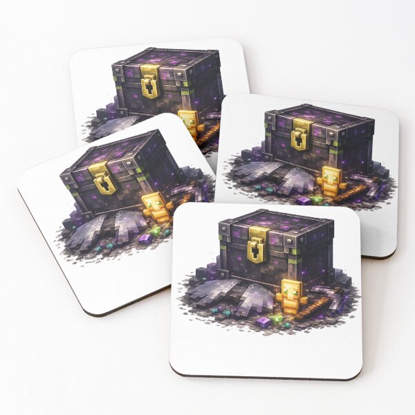 Item preview, Ender Chest Loot – Rare Items 3D Gaming Scene designed and sold by Ana Gómez.
