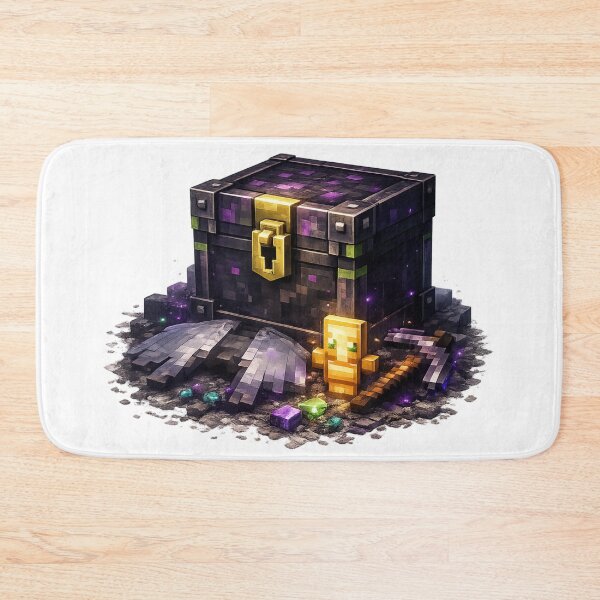 Item preview, Ender Chest Loot – Rare Items 3D Gaming Scene designed and sold by Ana Gómez.