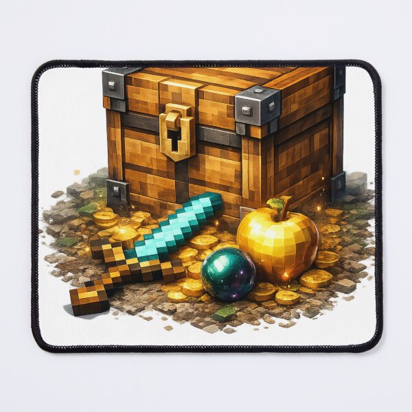 Item preview, Treasure Chest Loot – 3D Gaming Drop Scene designed and sold by Ana Gómez.