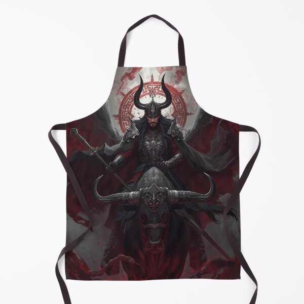 Item preview, Erlik Khan - Lord of the Underworld Turkic Mythology Dark Art designed and sold by EmrecanT.