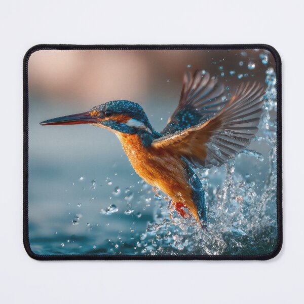 Item preview, Kingfisher Take Off designed and sold by Elisabeth Lucas.