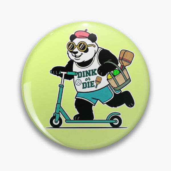 Item preview, Dink or Die Panda – Pickleball Skater Funny Design designed and sold by Golden Chaos.