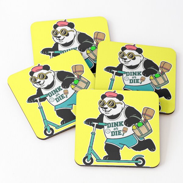 Item preview, Dink or Die Panda – Pickleball Skater Funny Design designed and sold by Golden Chaos.