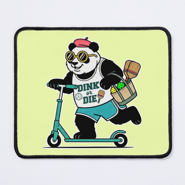 Item preview, Dink or Die Panda – Pickleball Skater Funny Design designed and sold by Golden Chaos.