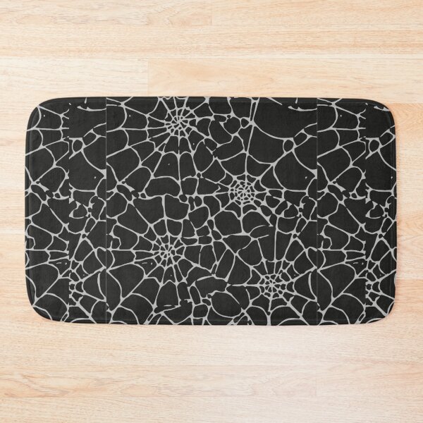 Item preview, Black and White Spider Web Pattern – Gothic Aesthetic designed and sold by destelloacido.
