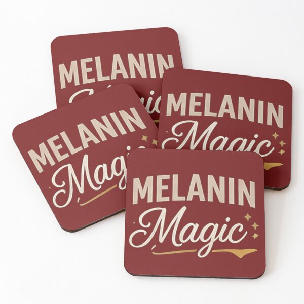 Item preview, Melanin Magic Afro Aesthetic Minimalist Pride Design designed and sold by The Melanic.