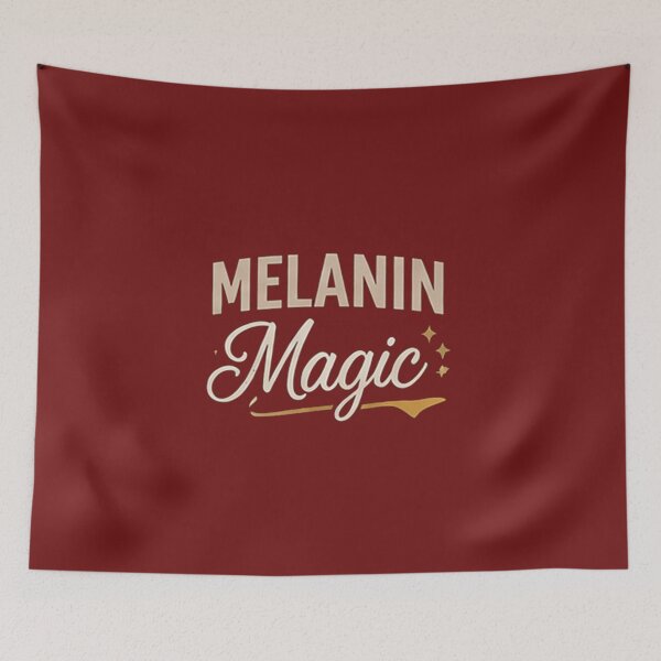 Item preview, Melanin Magic Afro Aesthetic Minimalist Pride Design designed and sold by The Melanic.