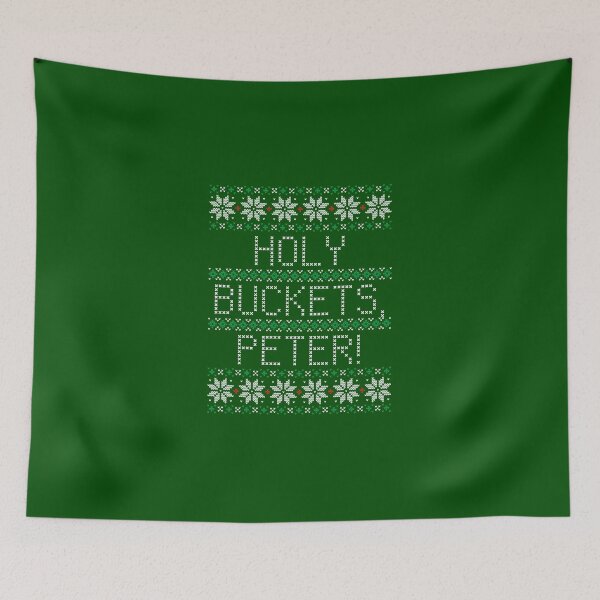 Item preview, Holy Buckets Ugly Christmas Sweater designed and sold by Normbot2000.