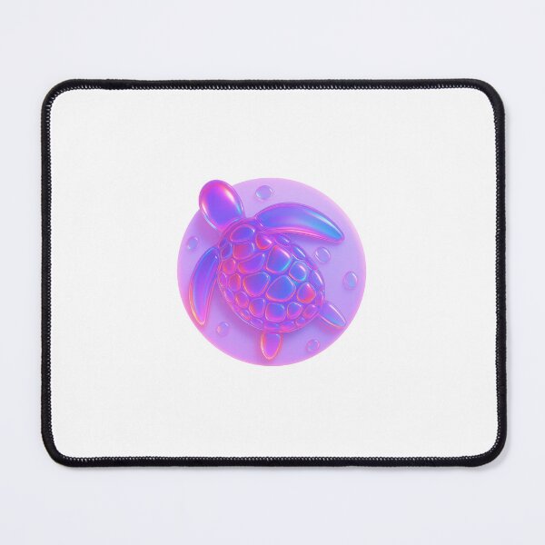 Item preview, pink/purple turtle designed and sold by marbellousart.