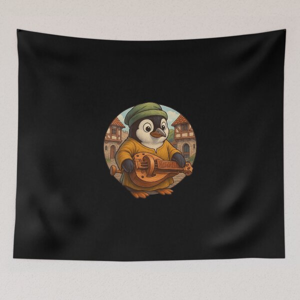 Item preview, Bard Penguin designed and sold by Fort Galaxy.